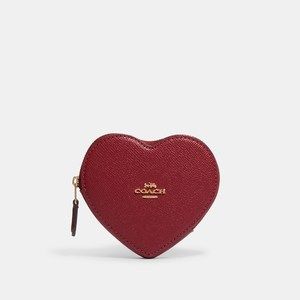 NWT Coach Outlet Heart Coin Case